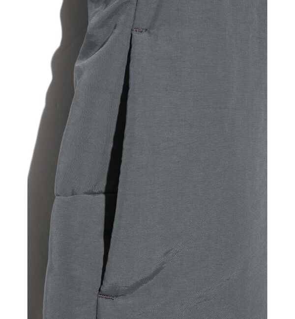 MIDIUMISOLID「MIDIUMISOLID フード付きパディングブルゾン」|その他|