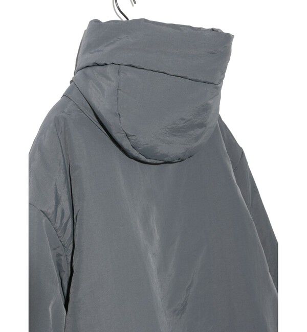 MIDIUMISOLID「MIDIUMISOLID フード付きパディングブルゾン」|その他|