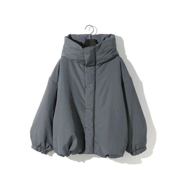 MIDIUMISOLID「MIDIUMISOLID フード付きパディングブルゾン」|その他|