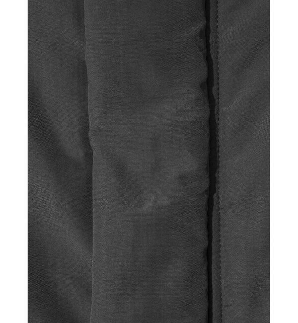 MIDIUMISOLID「MIDIUMISOLID フード付きパディングブルゾン」|その他|