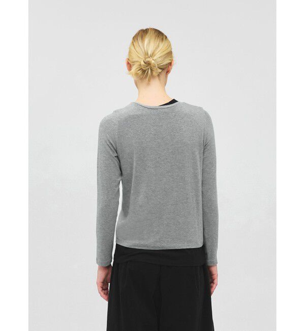 mizuiro ind「mizuiro ind レイヤードTシャツ」|Tシャツ・カットソー|