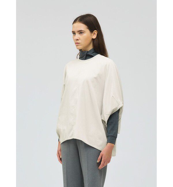 mizuiro ind「mizuiro ind コーデュロイコクーンプルオーバー」|Tシャツ・カットソー|