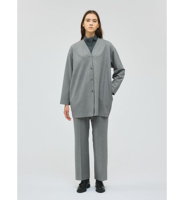 mizuiro ind「mizuiro ind Vネックカーディガン」|カーディガン|