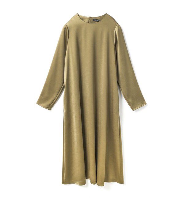 mizuiro ind「mizuiro ind Aラインワンピース」|ワンピース|ベージュ