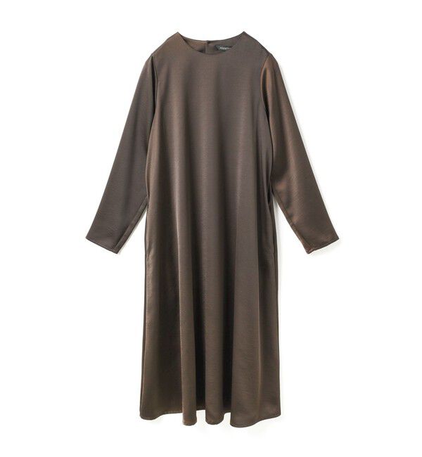 mizuiro ind「mizuiro ind Aラインワンピース」|ワンピース|ブラウン