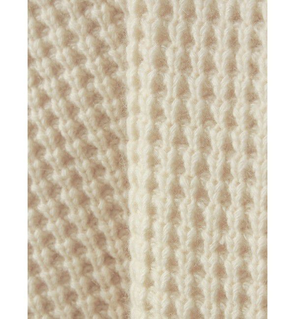 mizuiro ind「mizuiro ind ワッフルジップブルゾン」|ブルゾン・スタジャン|