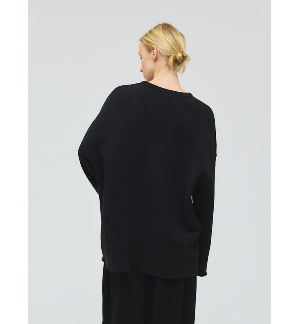 mizuiro ind「mizuiro ind パイルロングスリーブプルオーバー」|Tシャツ・カットソー|