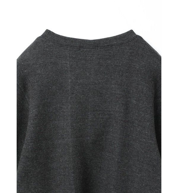 mizuiro ind「mizuiro ind パイルハーフスリーブワイドプルオーバー」|Tシャツ・カットソー|