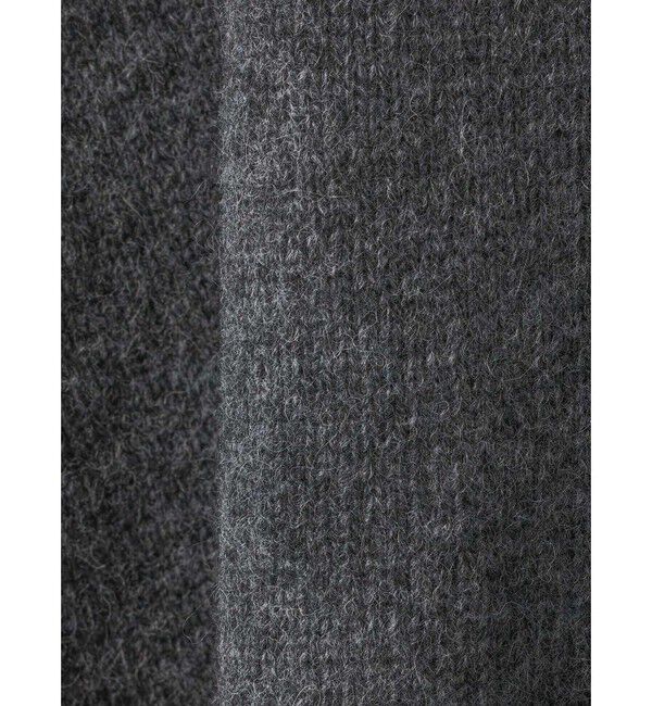 mizuiro ind「mizuiro ind MG/Vネックワイドカーディガン」|カーディガン|