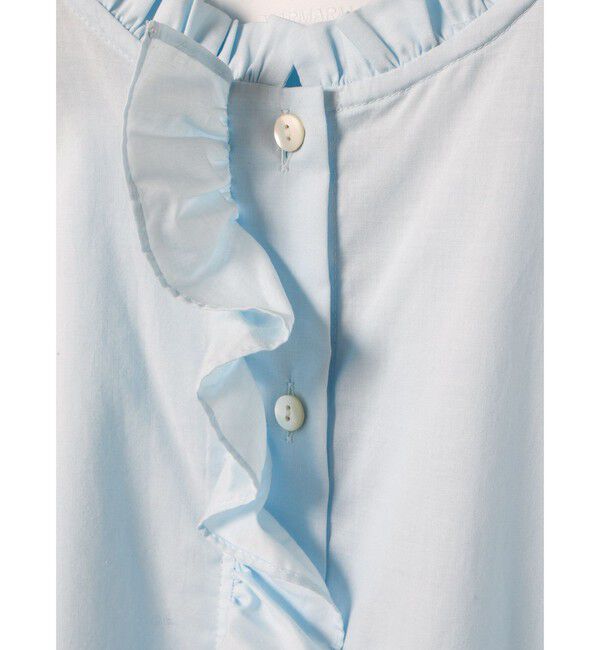 MARMARMAR「MARMARMAR フリルカラーシャツ」|シャツ・ブラウス|