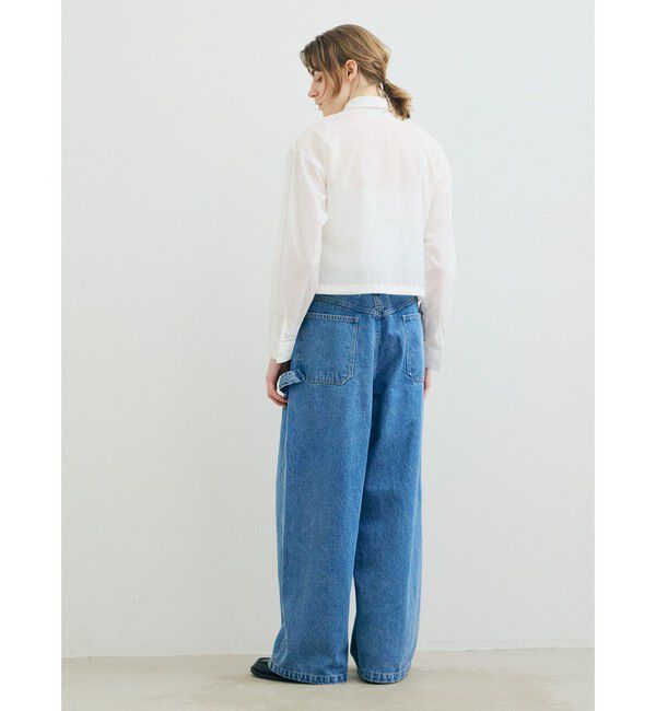 MARMARMAR「MARMARMAR レースコンビショートシャツ」|シャツ・ブラウス|