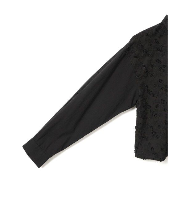 MARMARMAR「MARMARMAR レースコンビショートシャツ」|シャツ・ブラウス|