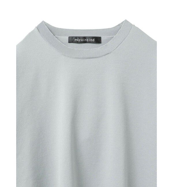 mizuiro ind「mizuiro ind クルーネックワイドプルオーバー」|ニット・セーター|