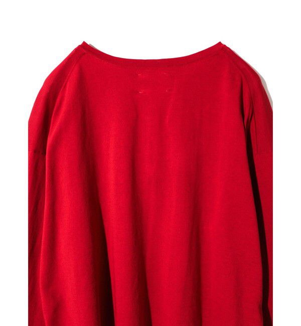 MIDIUMISOLID「MIDIUMISOLID for Ladies スキッパーワイドプルオーバー」|ニット・セーター|