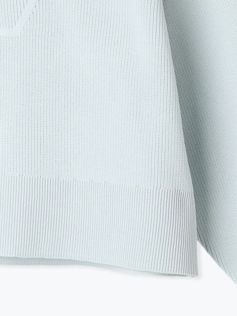 Te chichi TERRASSE「無撚糸ハーフジップニット」|ニット・セーター|