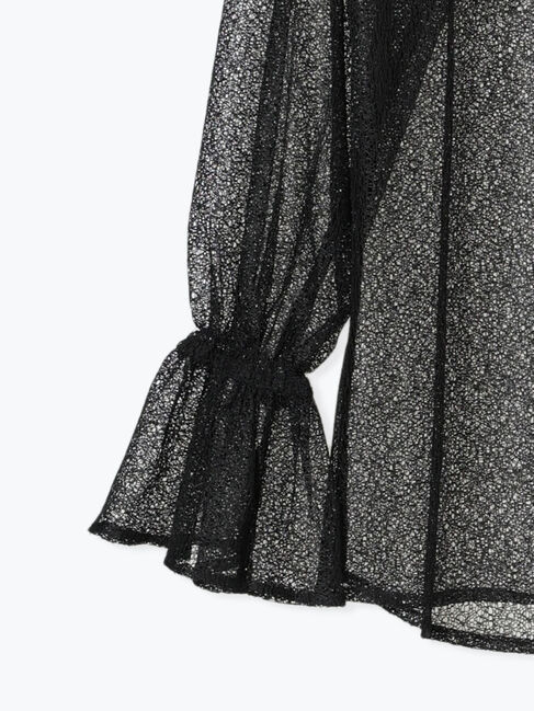 Te chichi「【セレモニーアイテム】キャンディースリーブレースブラウス」|シャツ・ブラウス|