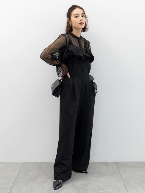 Te chichi「【セレモニーアイテム】キャンディースリーブレースブラウス」|シャツ・ブラウス|