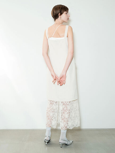Te chichi「レースレイヤードジャンスカ《2025spring catalog item》」|ワンピース|