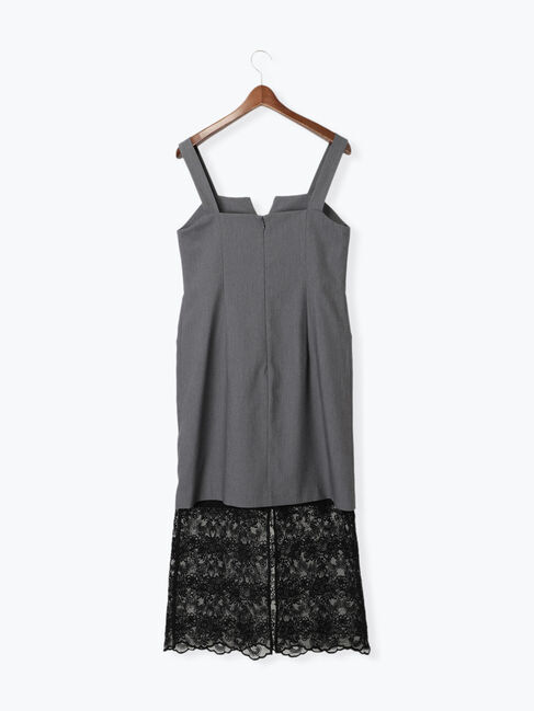 Te chichi「レースレイヤードジャンスカ《2025spring catalog item》」|ワンピース|