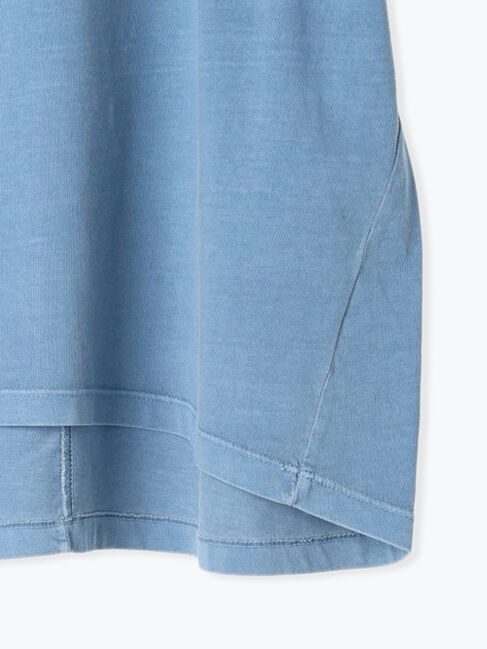 Lugnoncure「ピグメント加工グリッタープリントTシャツ」|Tシャツ・カットソー|