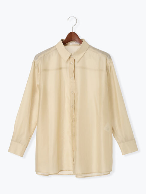 Te chichi「シアーシャツ+キャミブラウスセット」|シャツ・ブラウス|