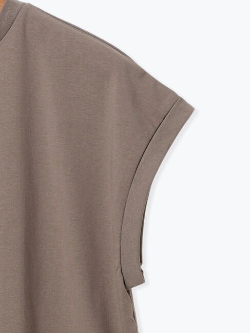 Lugnoncure「【接触冷感】フレンチ袖オーバートップス」|Tシャツ・カットソー|