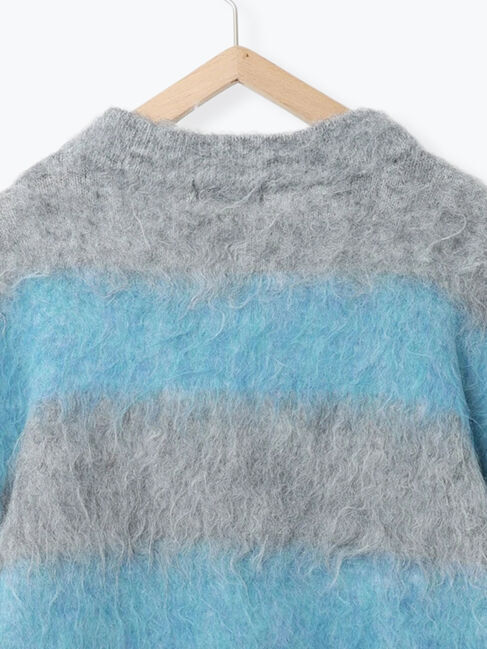 SM2「シャギーワイドボーダーニット」|ニット・セーター|