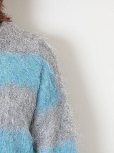 SM2「シャギーワイドボーダーニット」|ニット・セーター|