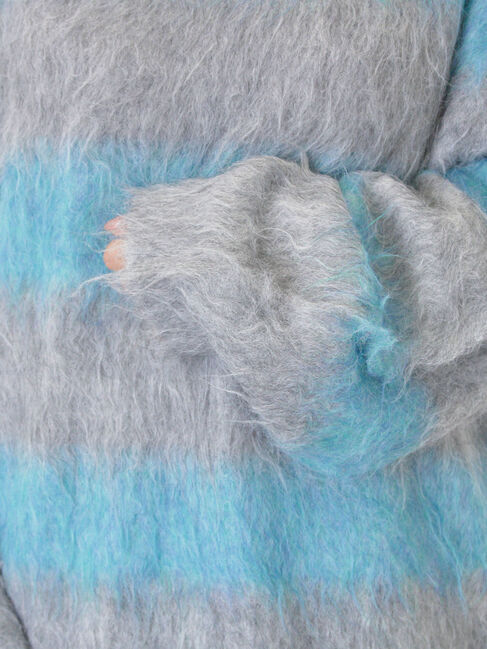 SM2「シャギーワイドボーダーニット」|ニット・セーター|