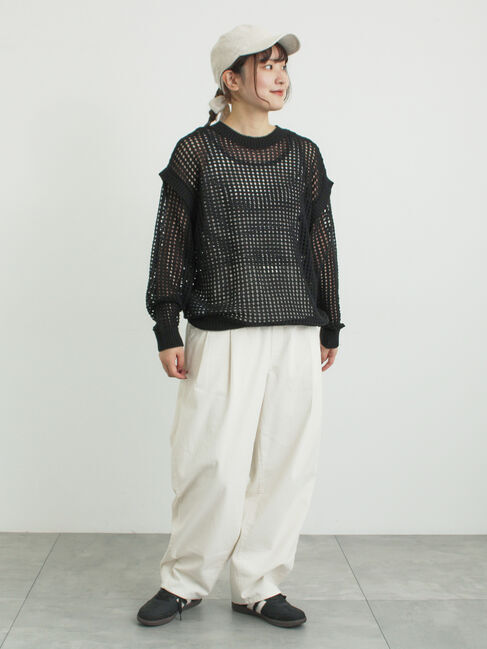 Samansa Mos2「ツータックカーブパンツ」|その他|