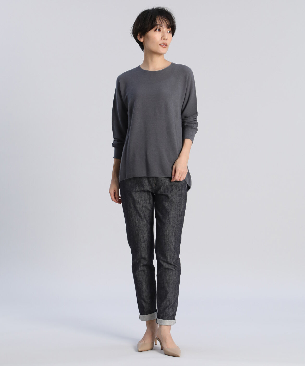 DAY by DAY it&rsquo;s international「スリムテーパードデニムパンツ《SUVIN DENIM》」|デニム|