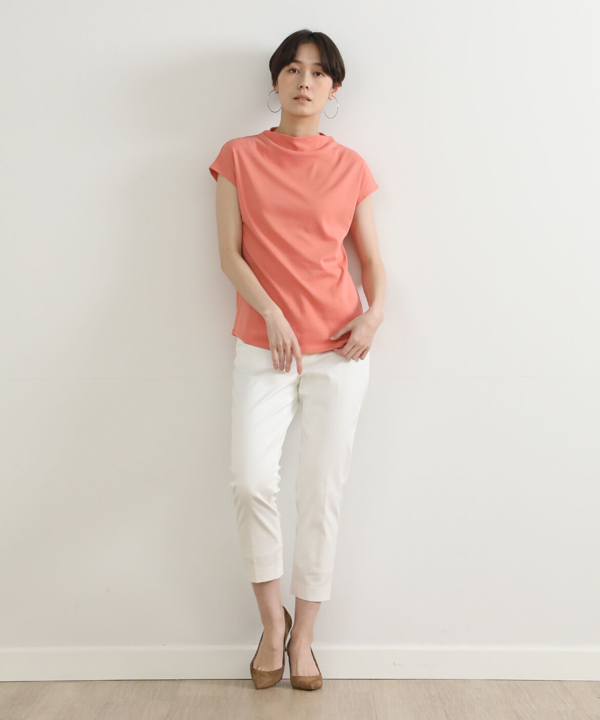 DAY by DAY it&rsquo;s international「ボトルネックカットソー《スビン綿MIXフライス》」|Tシャツ・カットソー|