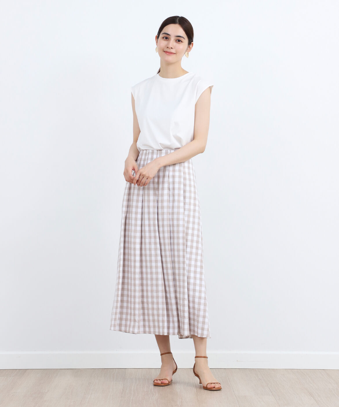 DAY by DAY it&rsquo;s international「ベーシックノースリーブコットンカットソー」|Tシャツ・カットソー|