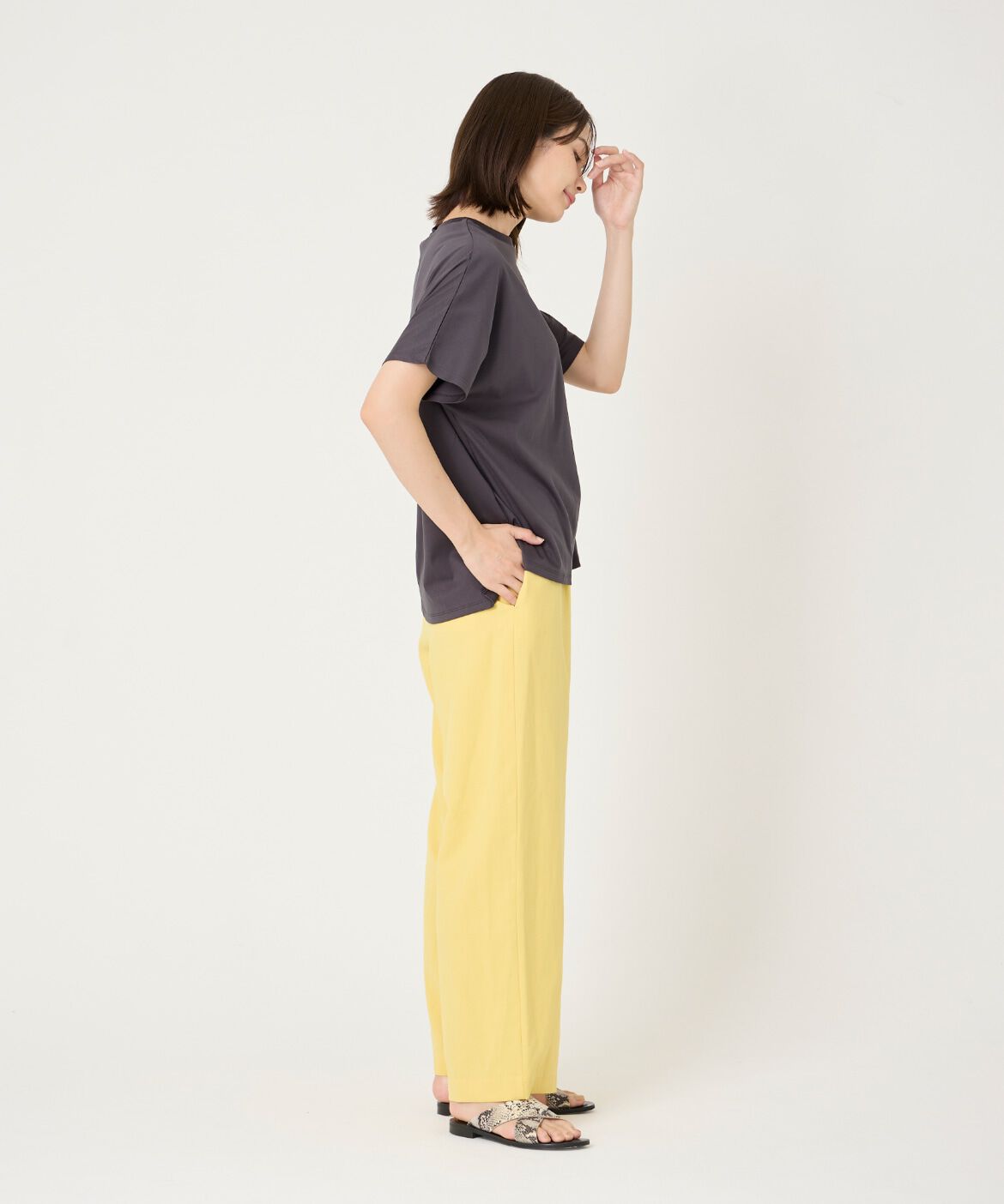 DAY by DAY it&rsquo;s international「スムースコットンドロップショルダーカットソー」|Tシャツ・カットソー|