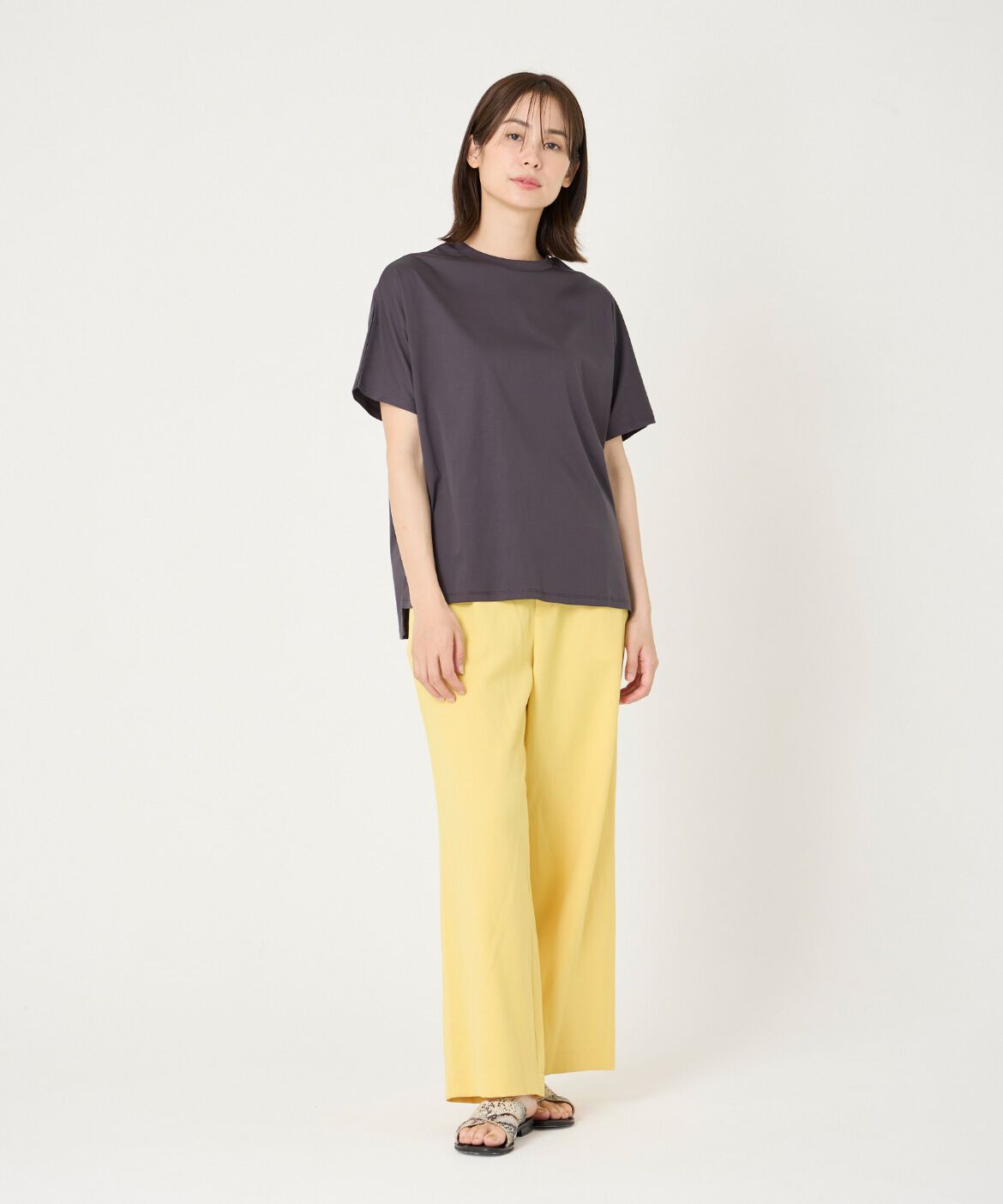 DAY by DAY it&rsquo;s international「スムースコットンドロップショルダーカットソー」|Tシャツ・カットソー|