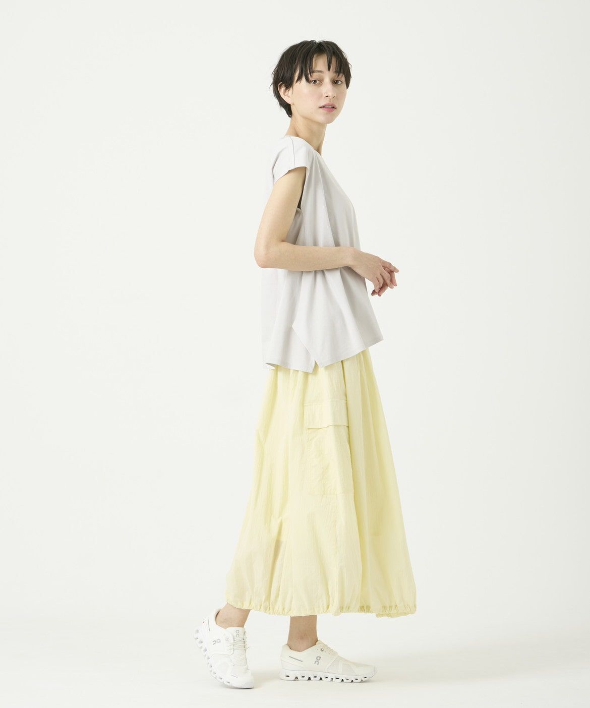 DAY by DAY it&rsquo;s international「スムースコットンアシンメトリーカットソー」|Tシャツ・カットソー|