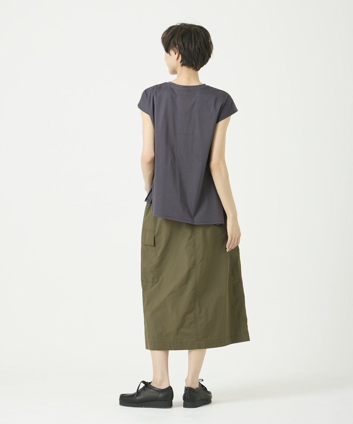 DAY by DAY it&rsquo;s international「スムースコットンアシンメトリーカットソー」|Tシャツ・カットソー|