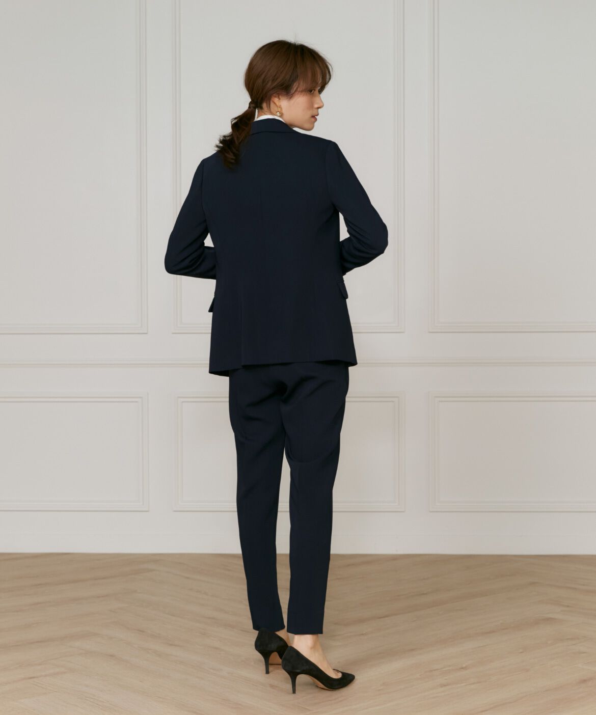 INED「《大きいサイズ》テーラードジャケット」|テーラードジャケット|