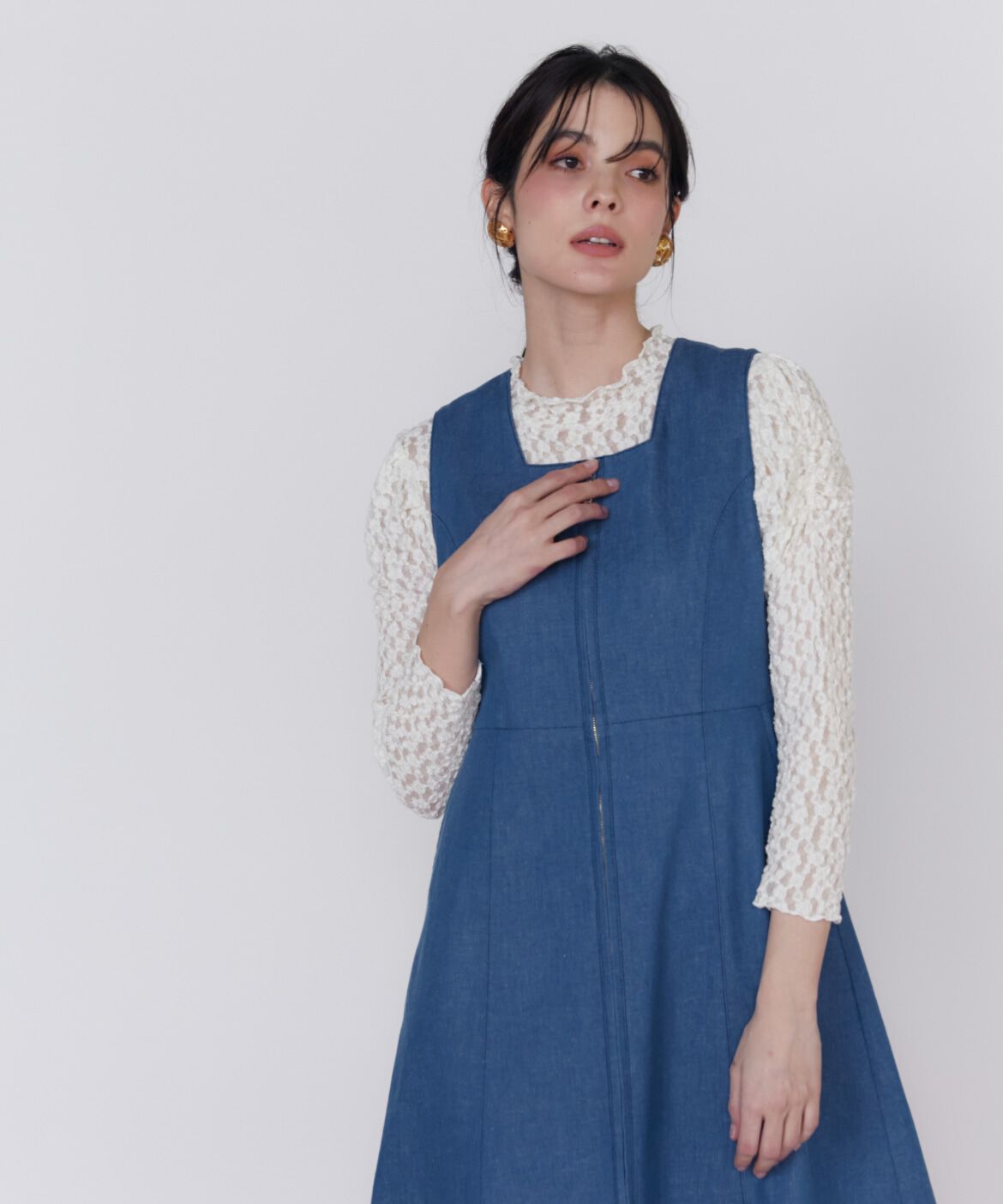 Maglie le cassetto「デニムワンピース」|ワンピース|