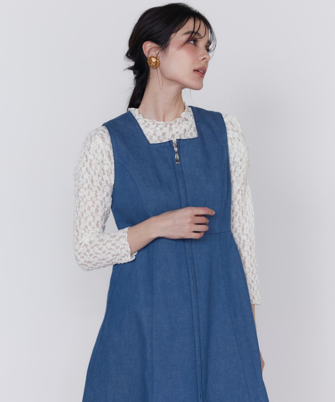 Maglie le cassetto「デニムワンピース」|ワンピース|