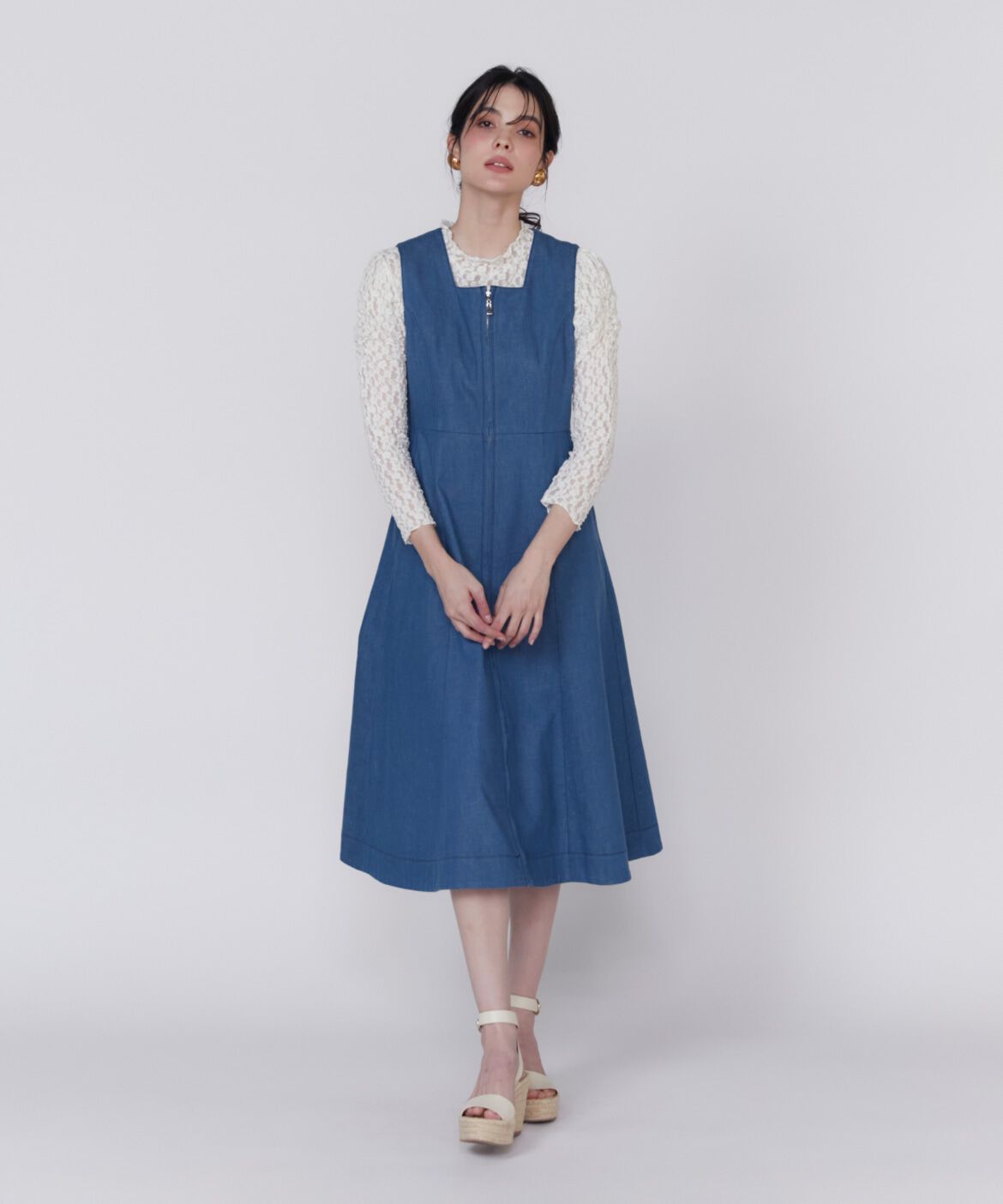 Maglie le cassetto「デニムワンピース」|ワンピース|