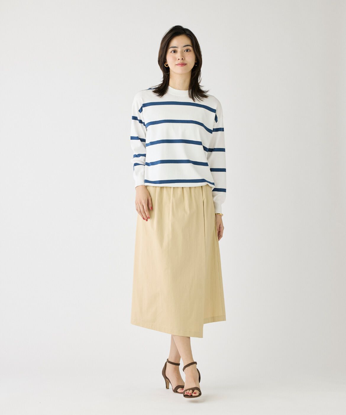 DAY by DAY it&rsquo;s international「ラップデザインスカート」|台形|