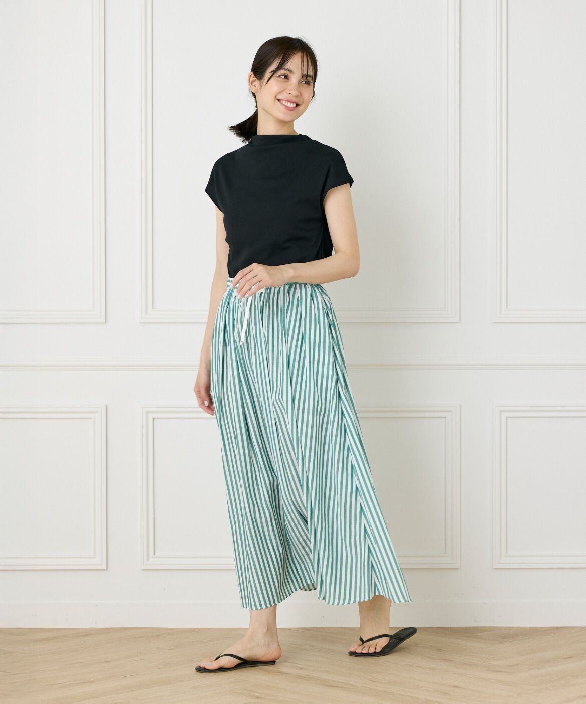 DAY by DAY it&rsquo;s international「ドローコードギャザースカート」|スカート|