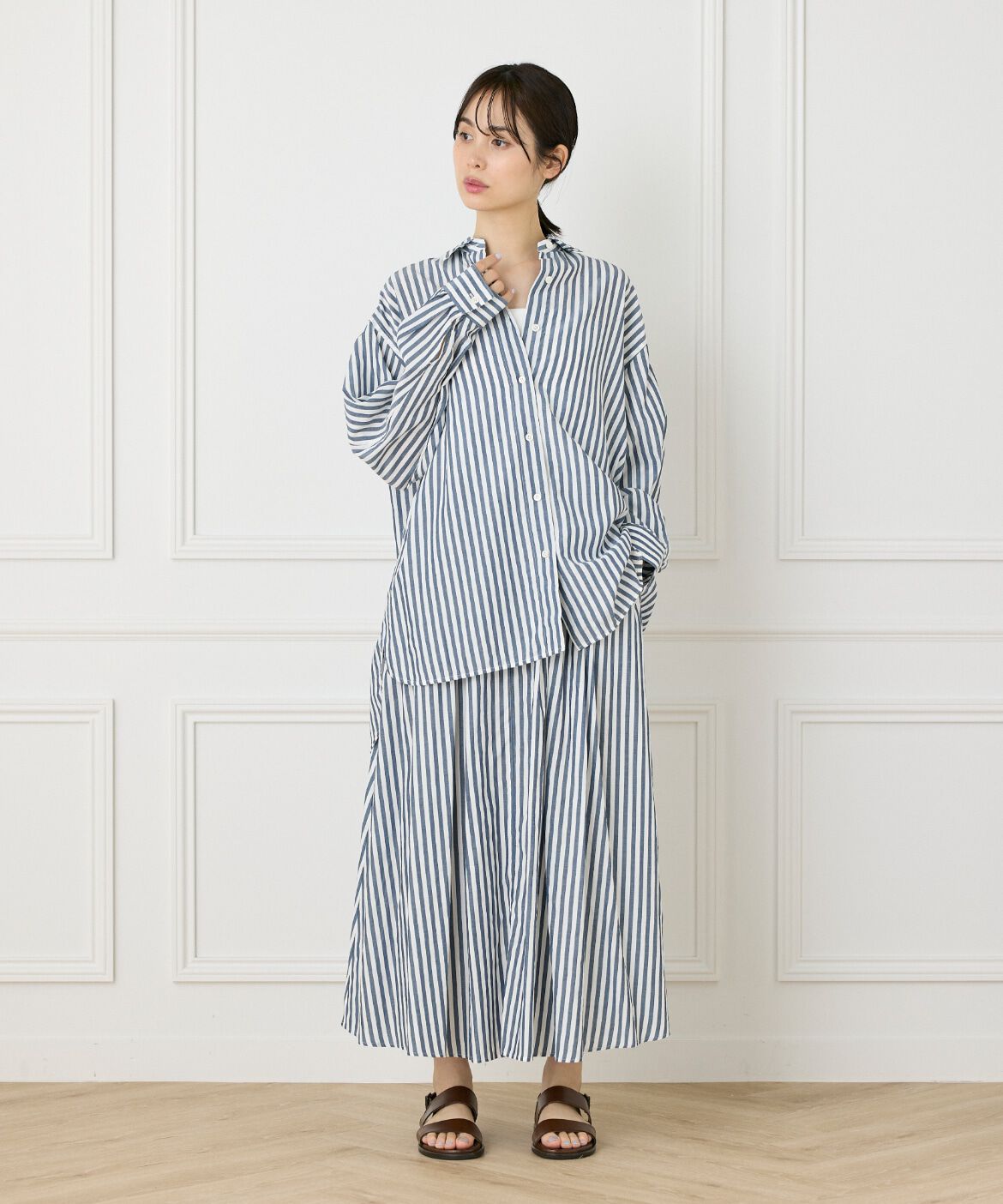 DAY by DAY it&rsquo;s international「ドローコードギャザースカート」|スカート|