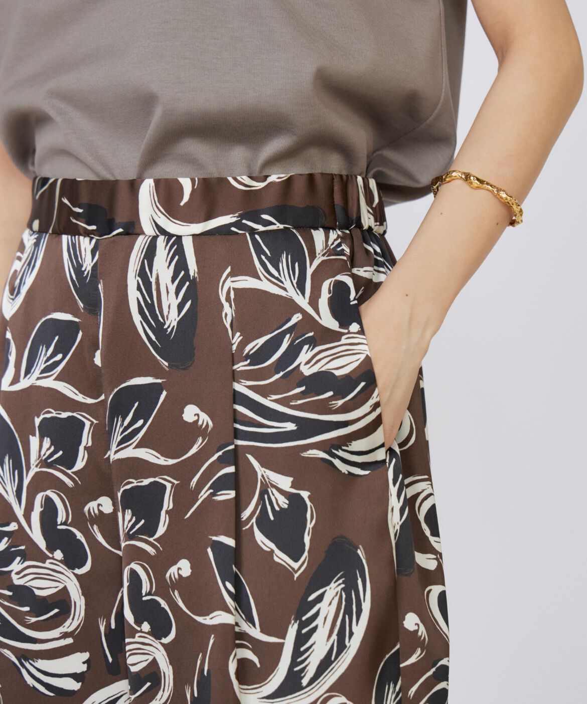 INED「イージーワイドプリントパンツ」|その他|