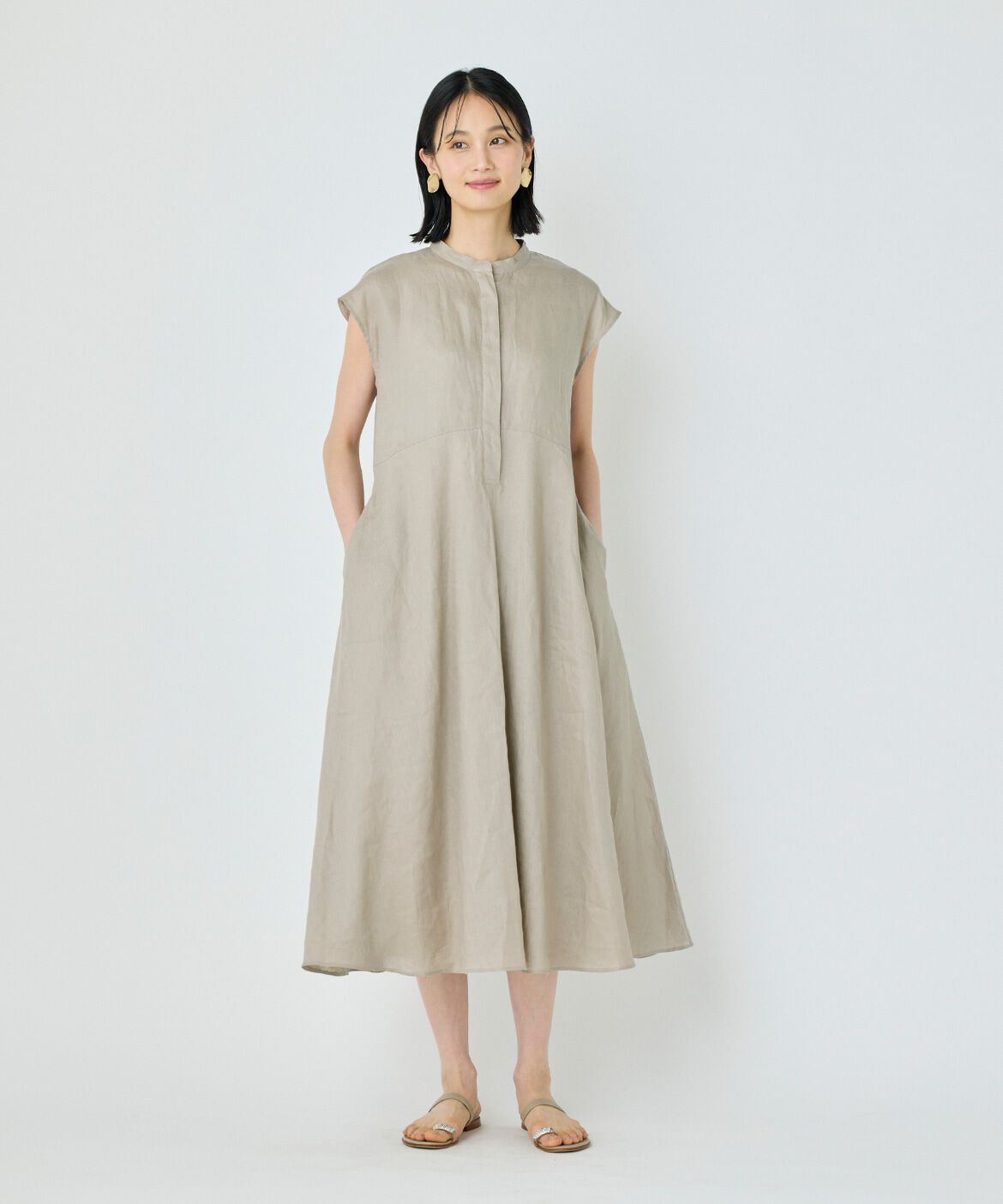 7-IDconcept.「フレンチスリーブワンピース」|ワンピース|