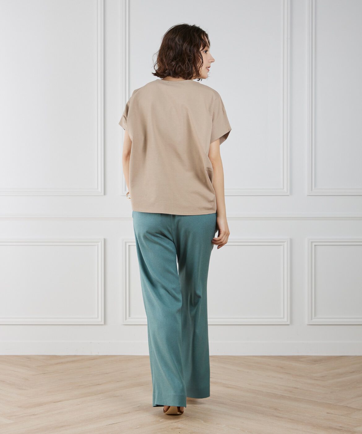 7-IDconcept.「《大きいサイズ》サイドタックドルマンプルオーバー」|Tシャツ・カットソー|