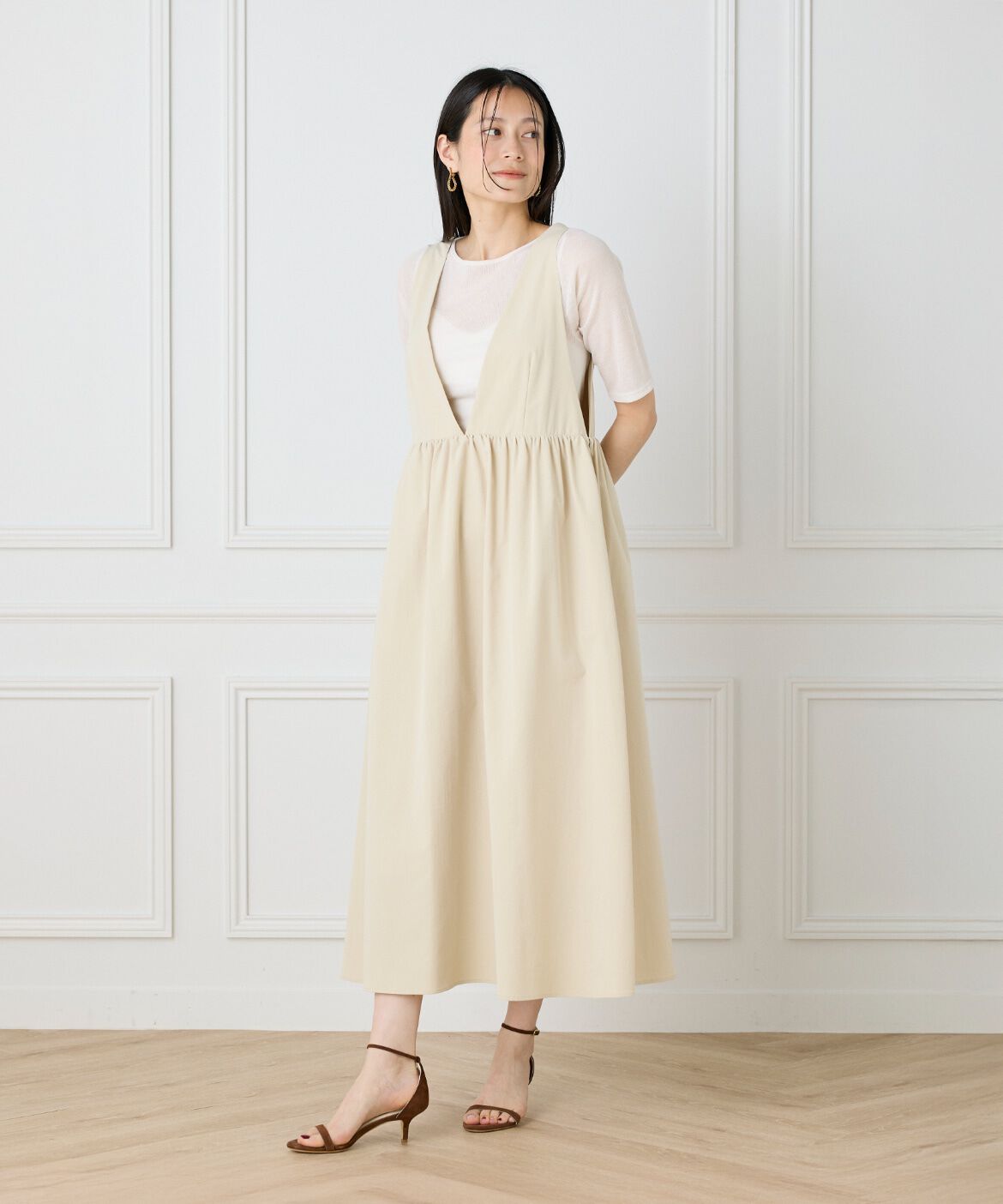 DAY by DAY it&rsquo;s international「シアーテレコボートネック5分袖プルオーバー」|Tシャツ・カットソー|