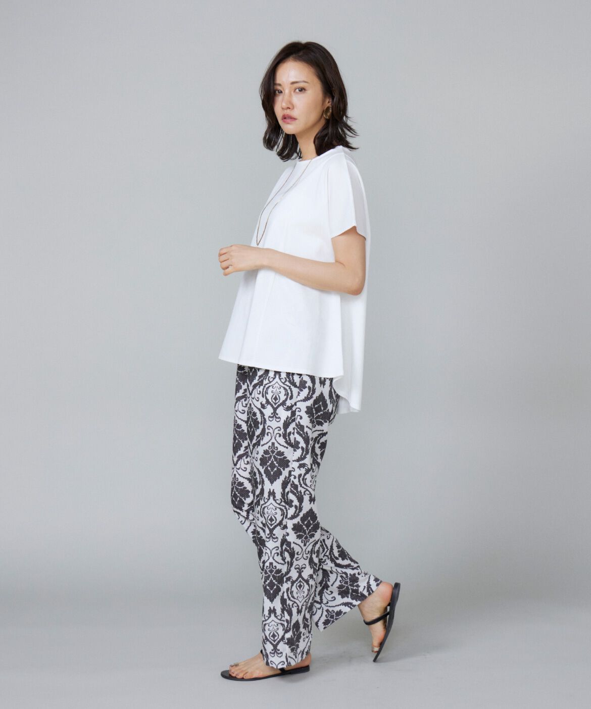 7-IDconcept.「サイドフレアーカットプルオーバー」|Tシャツ・カットソー|