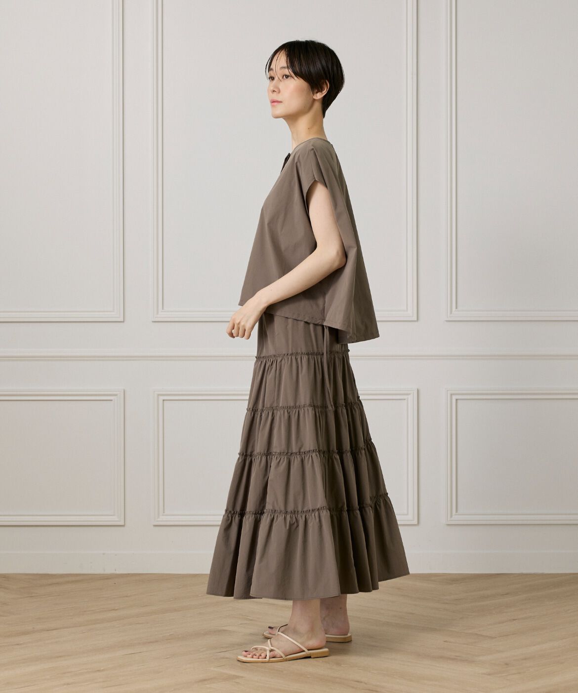 DAY by DAY it&rsquo;s international「ティアードスカート」|スカート|